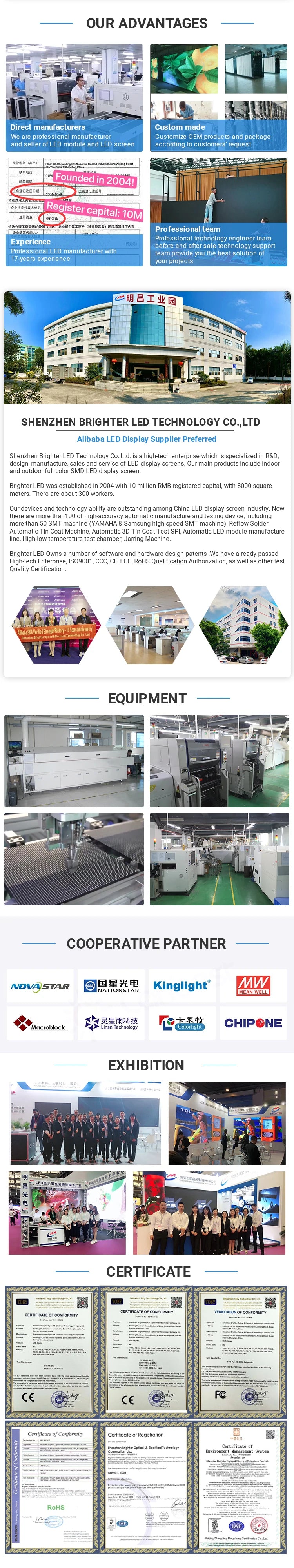 Rental Led Display Indoor Outdoor Full Color Ledwall P3.9 P3.91 Led Video Wall 500x500mm Die Cast Aluminum Display Screens