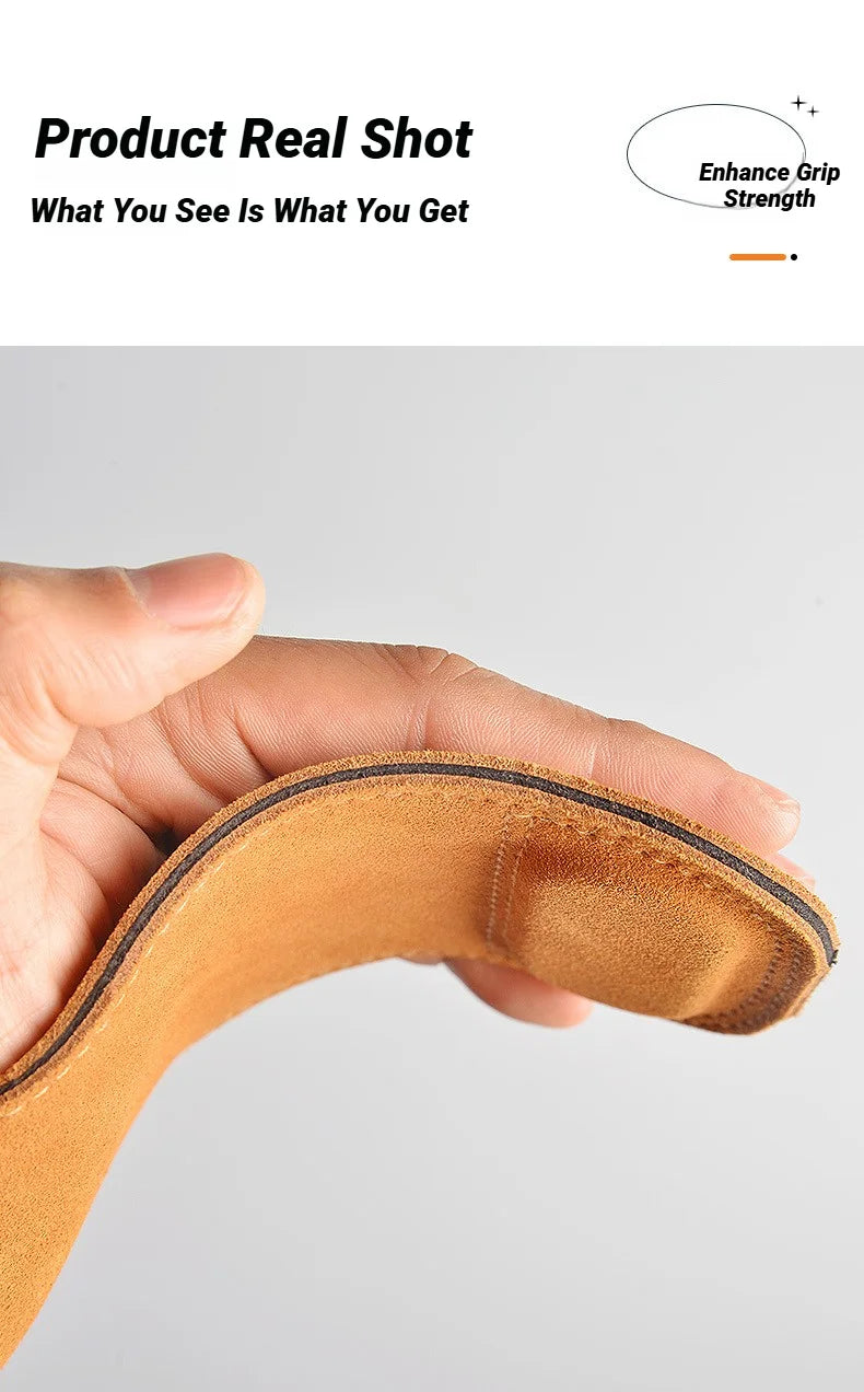 1Pair Gym Pull-Up Grip Strap Wrist Straps Anti-Slip Weight Power Belt Lifting Pads Deadlift Workout Palm Protection Gloves