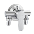 304 Stainless Steel Wall Mounted Hot Cold Shower Mixer Tap Single Handle Bathroom Faucet Accessories