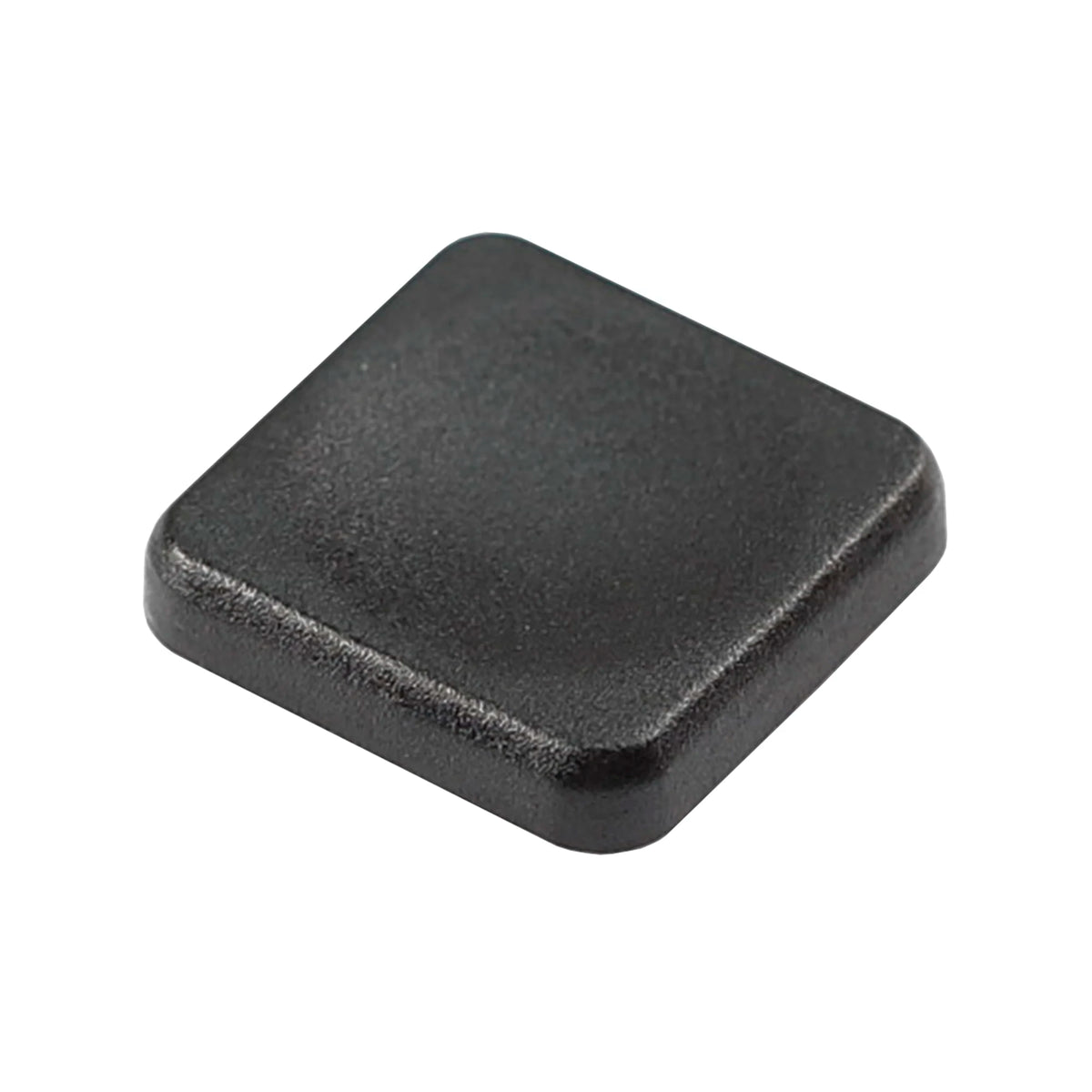 YMDK Square Round 1u Low Profile Blank Black White Keycaps PBT Material DIY for 1350 Switches Mechanical Keyboard