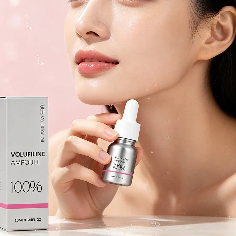 Volufiline Asiatica Ampoule 10ml Plumping Soothing Facial Serum Hydrating Moisturizing Essence Gentle Daily Skin Care Ampoule