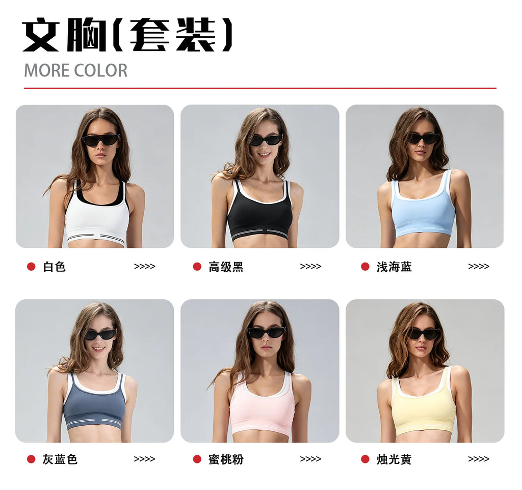 Breathable 2pcs Sweat Suit Breathable Sports Bra Crop Tops with High Waist Mini Skirts Yoga Tennis Running Golf Fitness Outfits