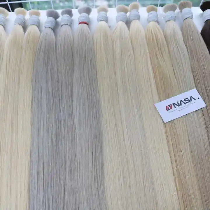 Super Double Drawn Blend Hair Weft NS38-07