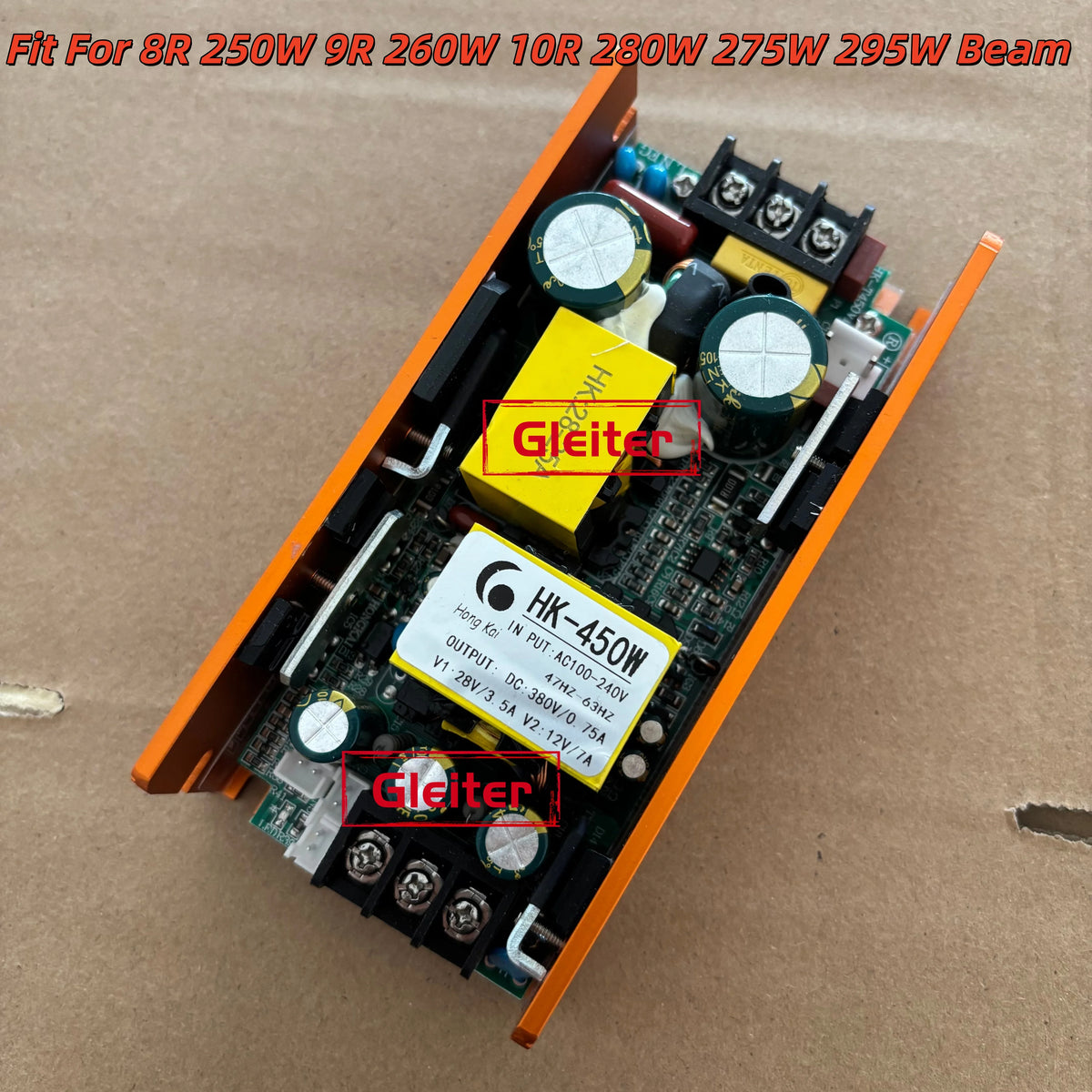 230W 200W 5R 7R 8R 250W 9R 260W 10R 280W 295W 330W 350W Power Supply Stage Beam Driver Moving Head Power Module for Sharpy Beam