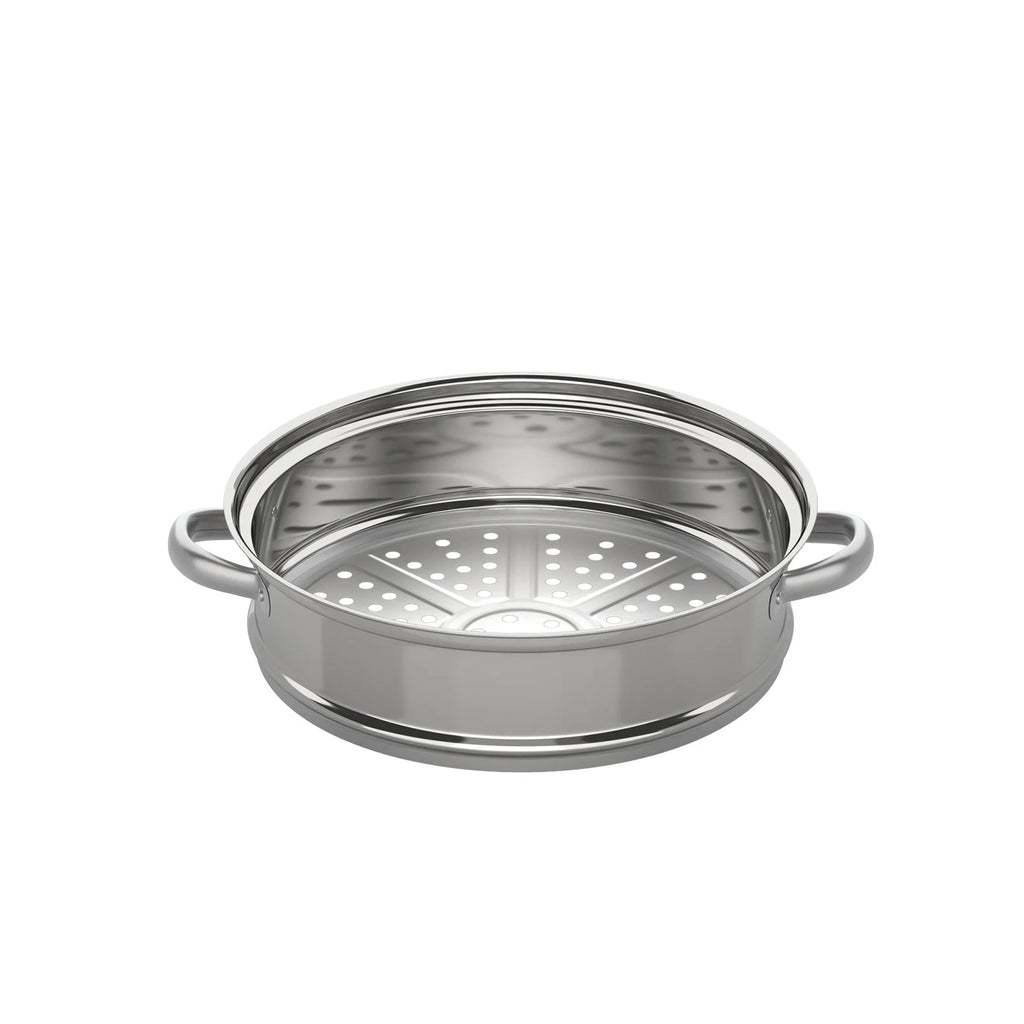 28CM Multi-Function 3 Tier Cook Food Veg Pot Large Stainless Steel Steam Cooker Steamer Kitchen