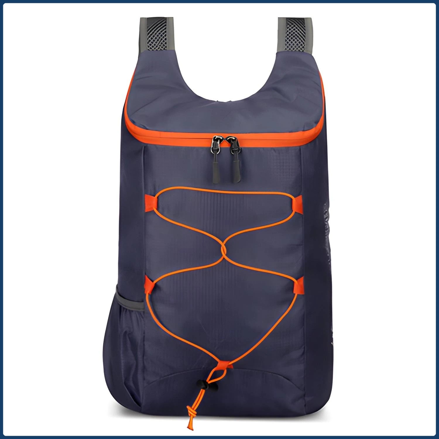 Multifunctional Outdoor Folding Backpack High Density Lightweight Waterproof Nylon Fabric Sports Bag for Camping Hiking Travel