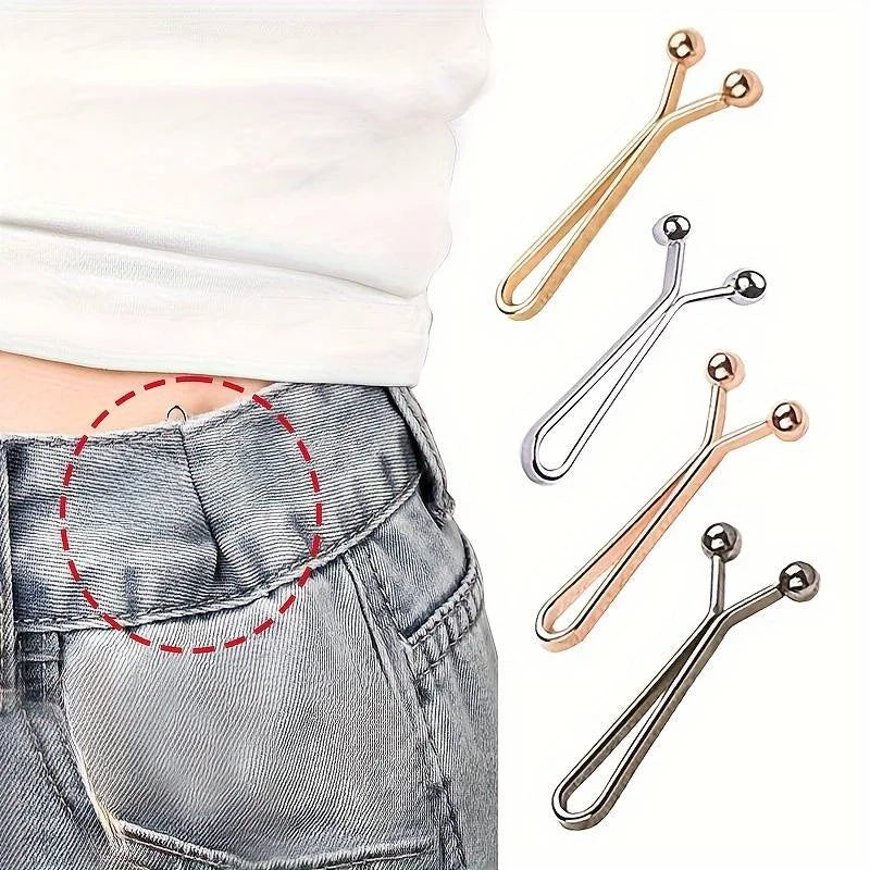 12pcs Women's Scarf Clips Hijab Pins Silk Scarf Pins U-Shaped Brooch Pins Jeans Skirts Detachable Buckle Adjustable Sleeve Clip