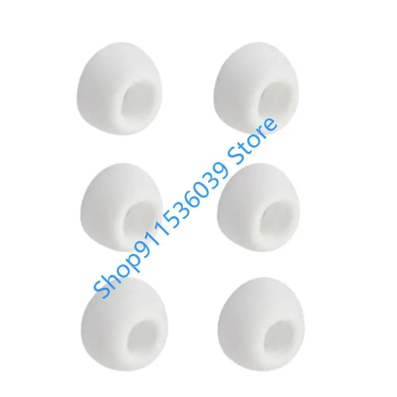 6PCS Silicone Ear Tips for Xiaomi Redmi Buds 6 6Pro 5 5Pro 4 4Pro Earphone Eartips Ear Pads Caps Noise Cancelling Ear Plugs
