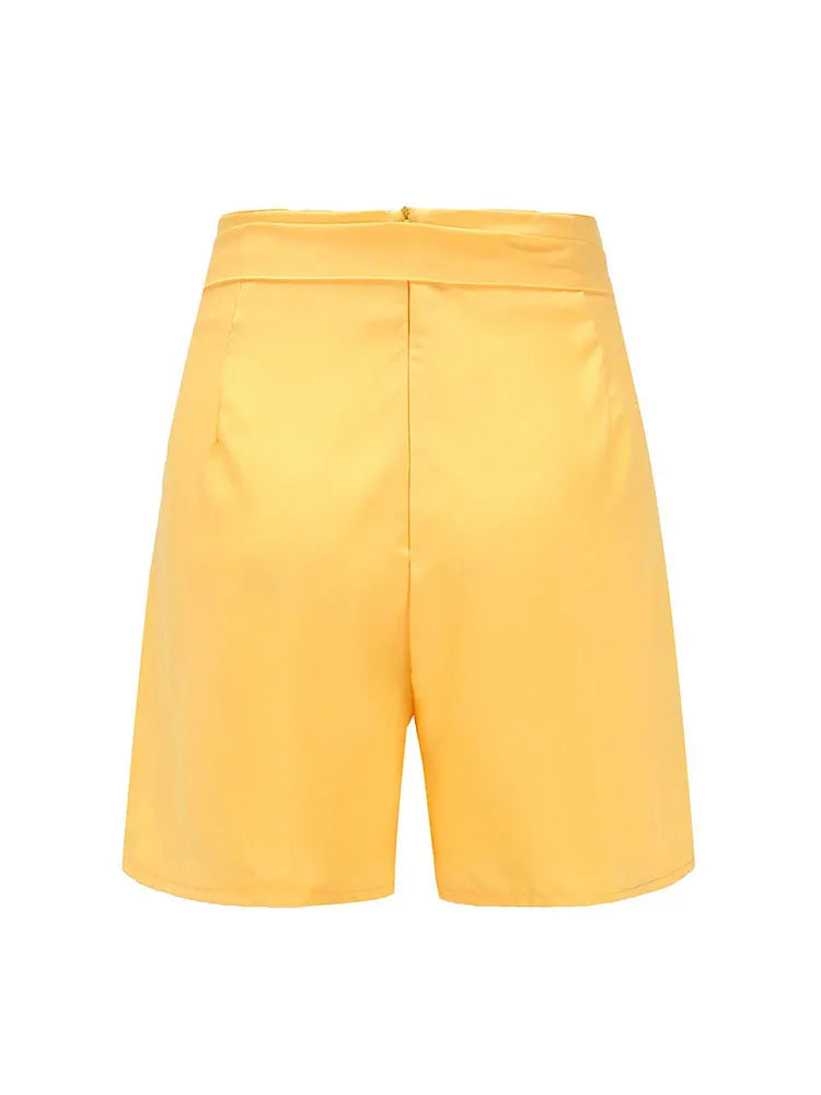 2026 Fashionable slim fit sexy high waisted belt shorts