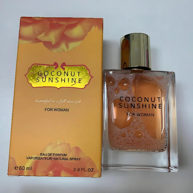 Brand Coconut Perfume Elegant High-end Fresh Vanilla Women's Perfume Spray Fresh Natural Coconut Seaside Holiday Eau De Toilette
