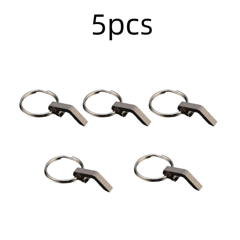3 styles Portable Mini Bottle Opener Stainless Steel Titanium Alloy Key Ring Carry Easily Bar Tool Kitchen Gadgets