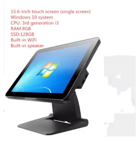 15.6-inch cash register Windows 10 system Support folding CPU i5 RAM 8gb SSD 256GB Computer desktop computers MINI PC