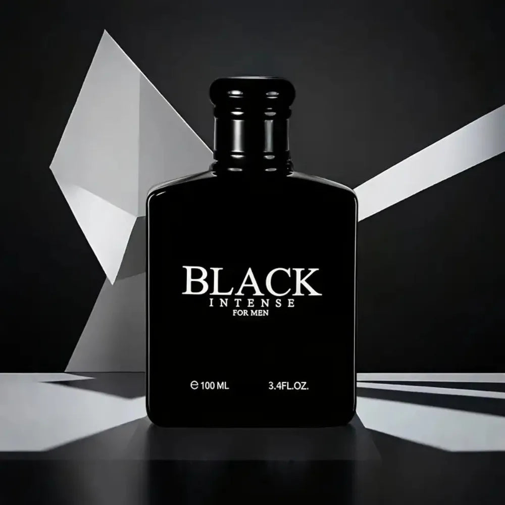 100% Brand-Original, High-Quality Men's Pure Black Perfume: Elegant Blackcurrant and Sandalwood, 100ml