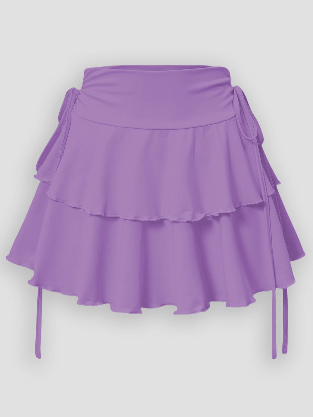 New Solid Color Skirt Women Summer Fashion Outdoor Versatile High Waist Slim Fit Elastic Waist Short Skirt Goods In Stock
