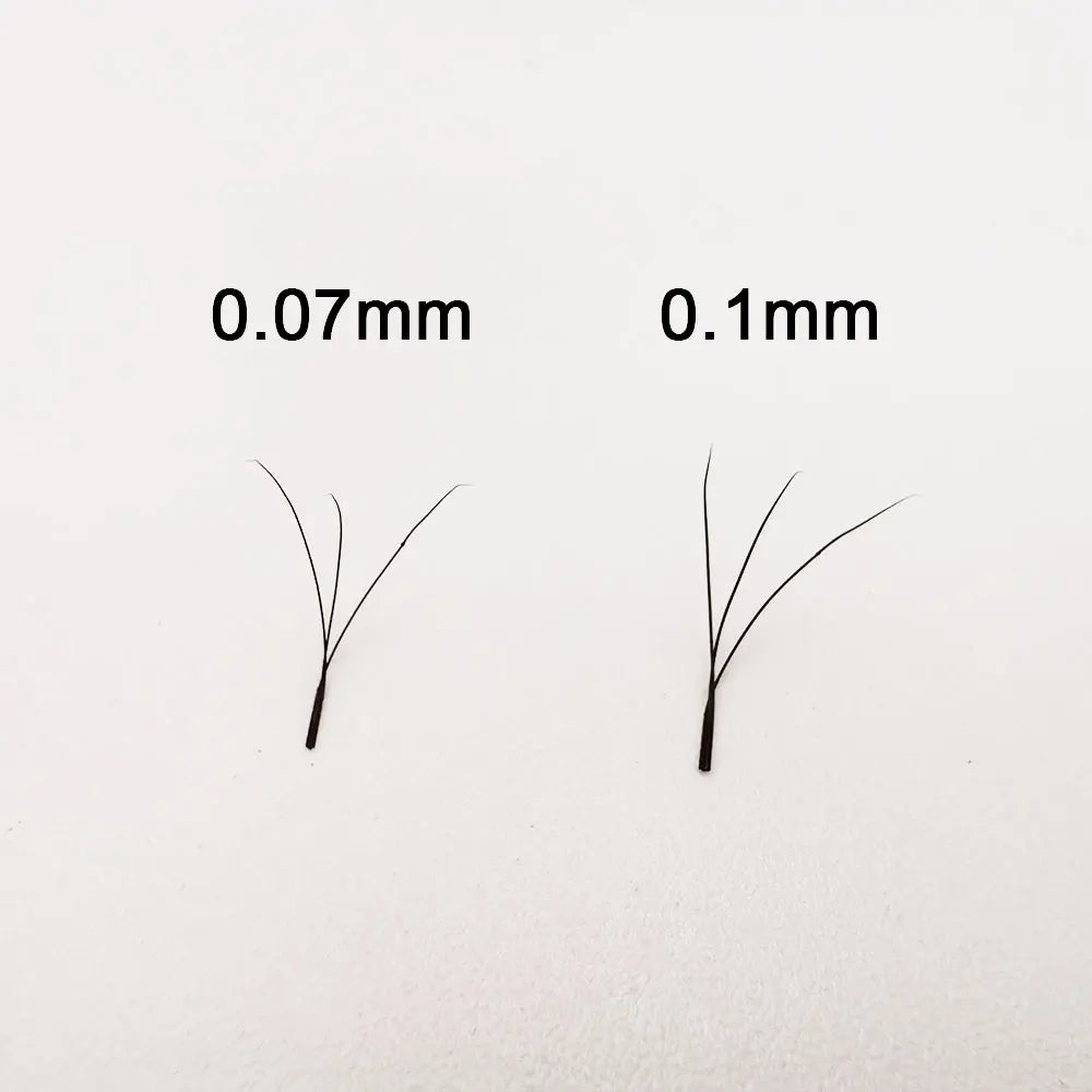 SUPMACIO 0.10mm 2d/3d/4d/5d W Eyelashes Extensions YY Lashes 0,10mm Premade Volume Fans ресницы для наращиван