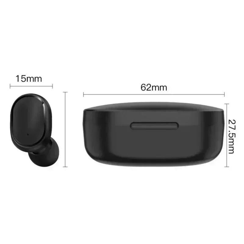 Bluetooth Earphones Sports Gaming Long Battery Comfort Wireless Headphones Premium Sound Quality Soft In-ear Earbuds