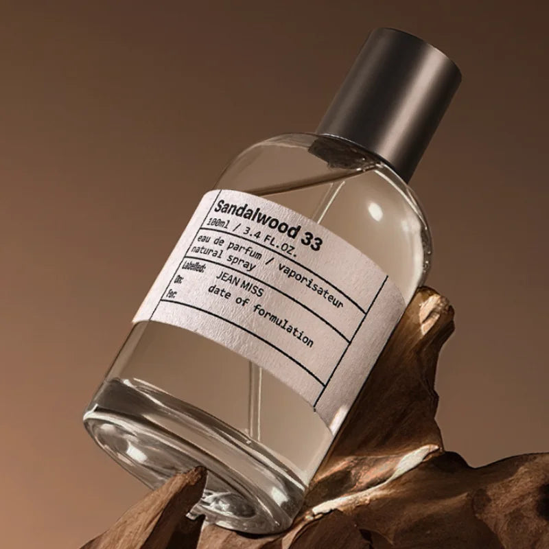 100ML Sandalwood No.33 No.13 No.29 Laboratory Perfume Fresh Fragrance Eau Toilette Classic Fruity Notes Long Lasting