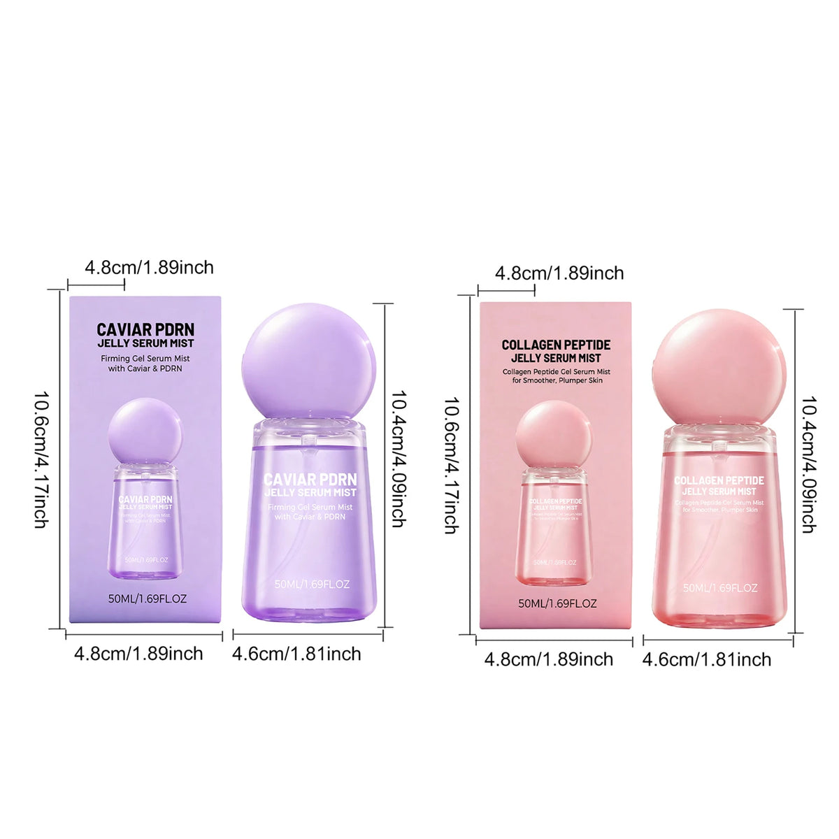 Brightening Collagen Peptide Skin Mist Hydrate Nourish Facial Skin Pre Makeup Primer Refreshing Smooth Soft Skin Beauty Care