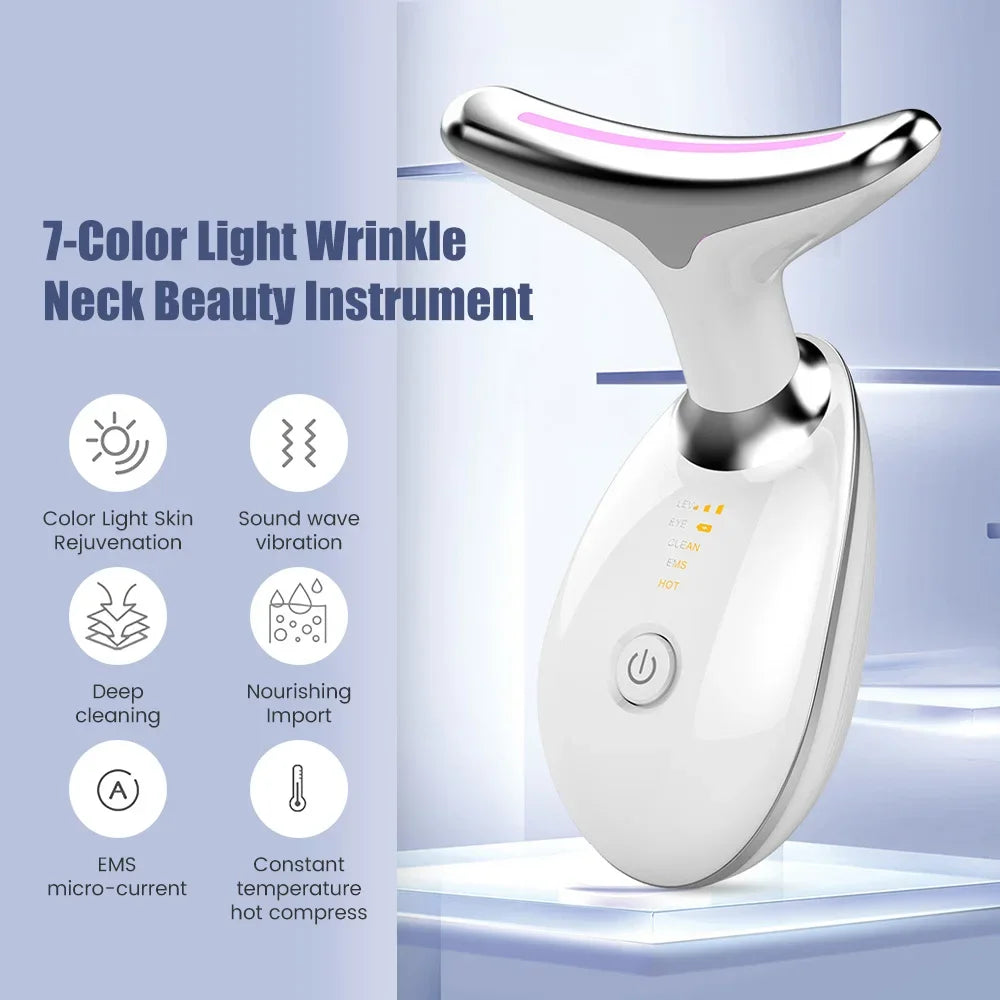 Facial and Neck Lifting Beauty Device, Facial and Neck Lifting Massage Tool, Makes You Look 20 Years Younger.