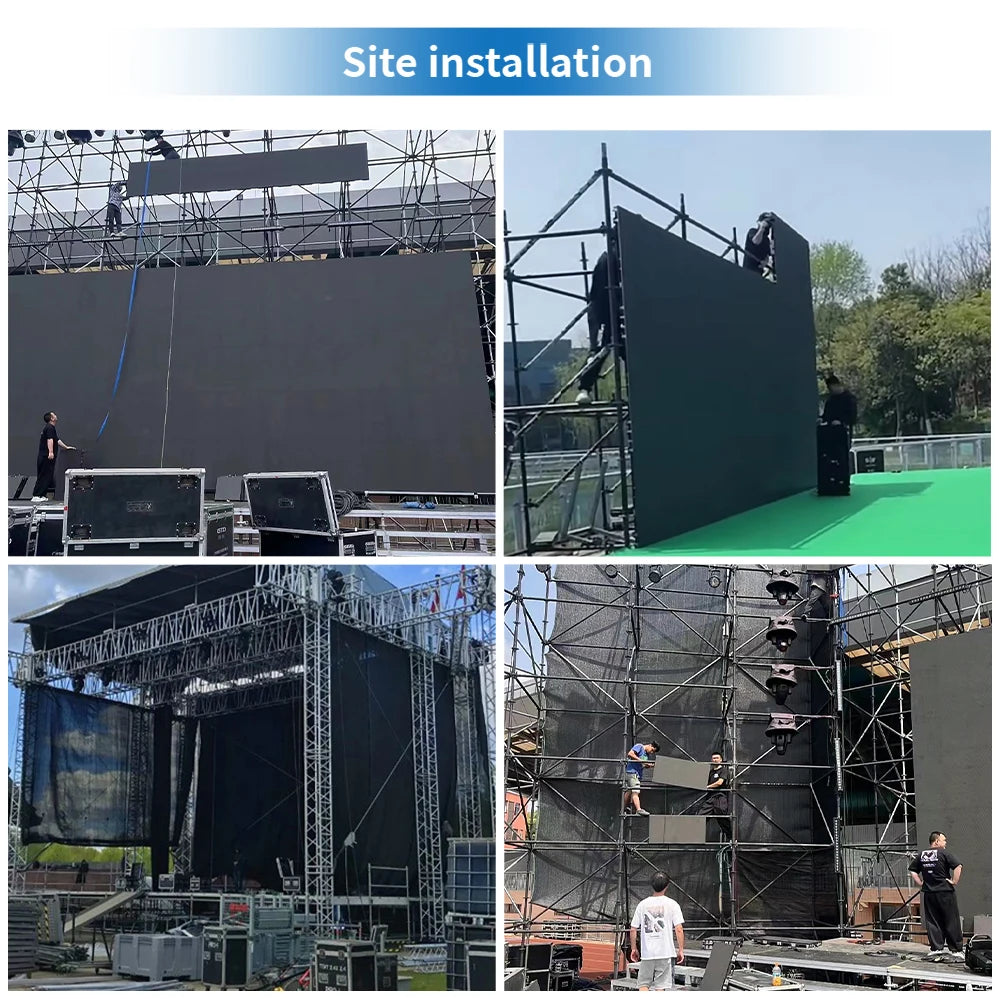 High Resolution Full Color Front Service Led Display Screens Meeting Room Led Display Screen Rental Led Display Screen