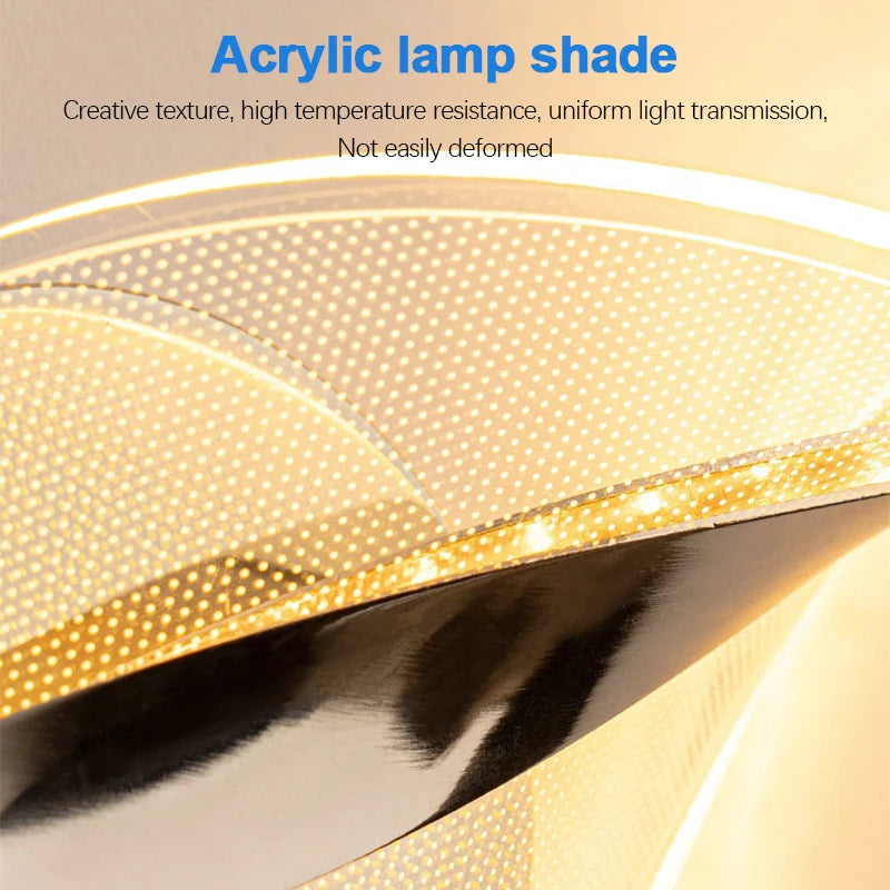 Nordic LED Wall Lamp Indoor Living Room Lighting Originality Lamps Home Decoration Aisle LED Acrylic Bedside Modern Wall Lights