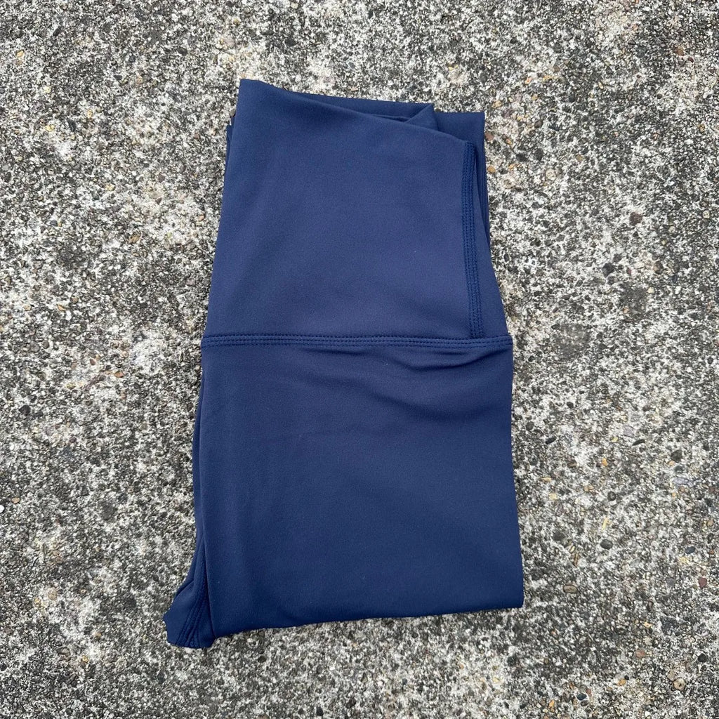 Solid Color Back Waist Pocket High Waist Fitness Yoga Legging soft Women Sport Pant Tight Butter Athletic Gym Ankle-Length Pants