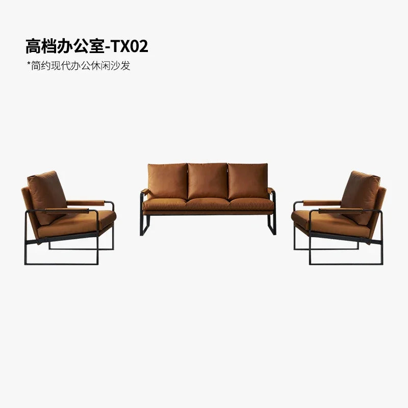 YFY  Simple Sofa Office Small Apartment Reception Room Leisure Sofa