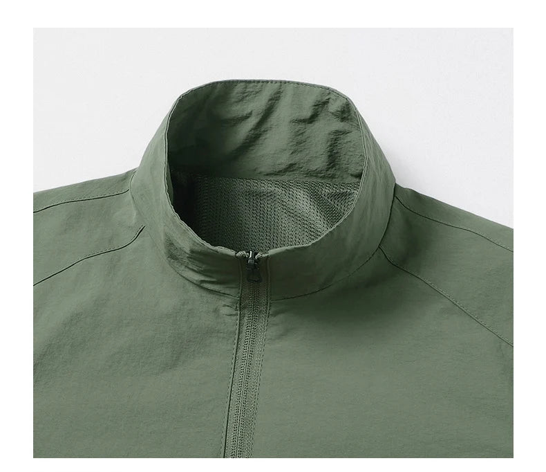 Spring Men Waterproof Jackets Mens Windproof Casual Jackets Coats Autumn Mens Fashion Outdoor Jackets Windbreaker Male LZLLTT