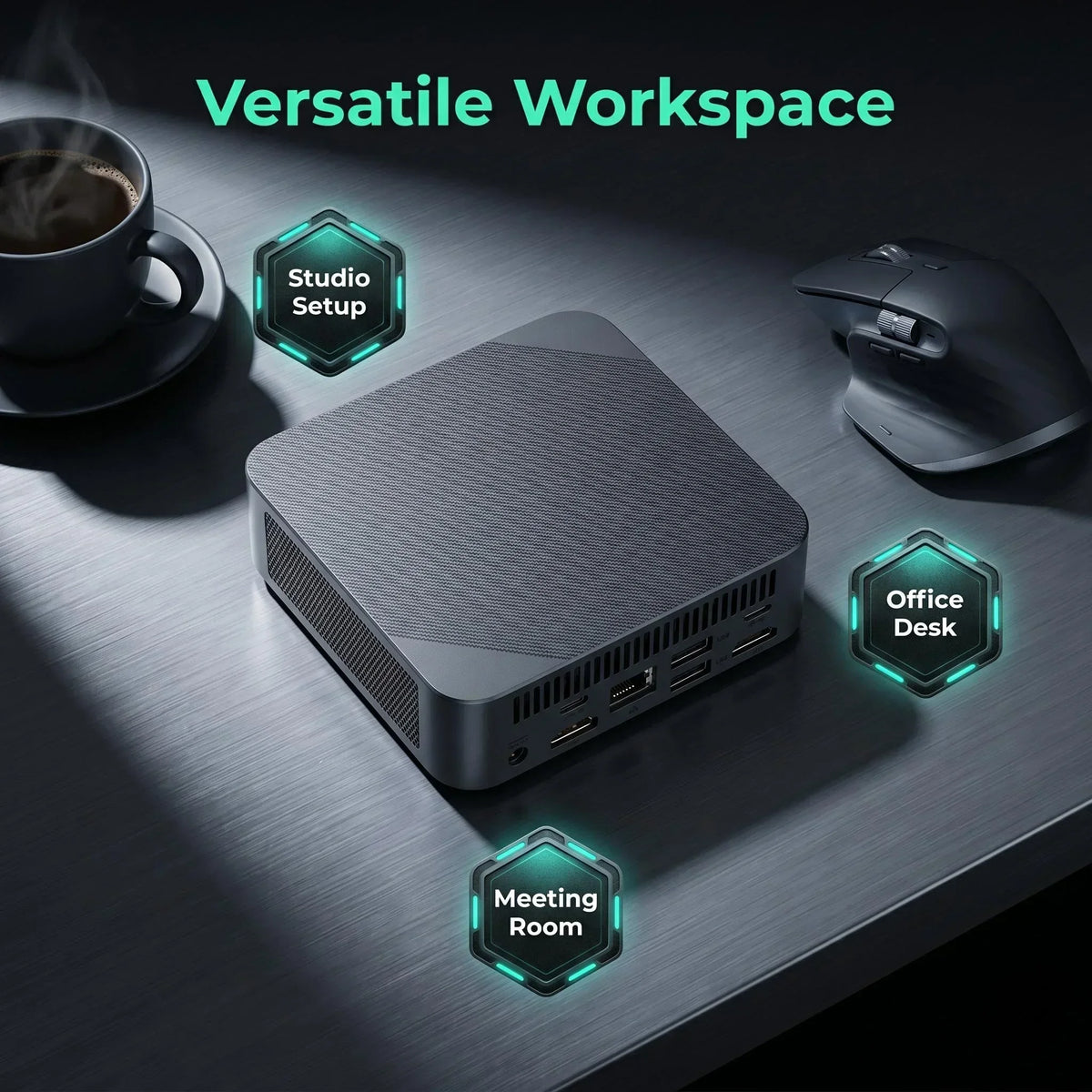 Intel Core I9-10980HK 16GB RAM 2TB SSD FHD Bluetooth WiFi6 Gaming Office 4K HDMI 2026 NEW Fast Mini PC Gamer Portable Computer