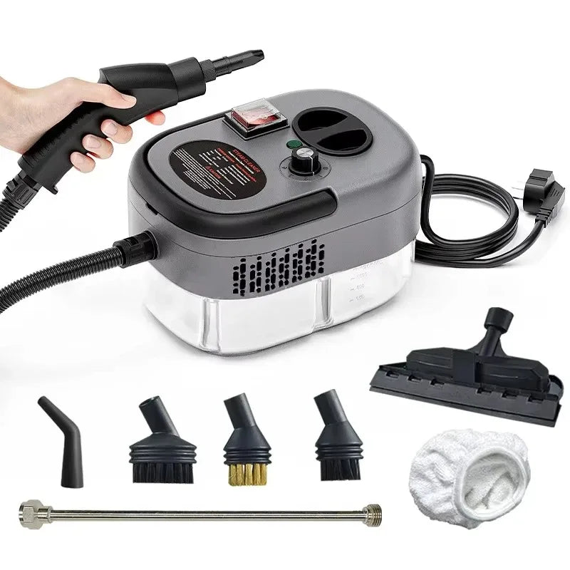 Steam Cleaner High Temperature Sterilization Air Conditioning Kitchen Hood Home /Car Steaming Cleaner 220V EU Plug