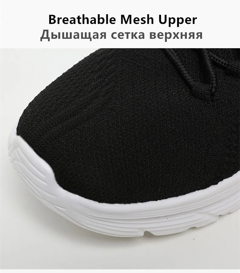 High Quality Men's Sneakers Mesh Casual Shoes Autumn 2024 New Breathable Men Shoes Tennis Male Flat Shoe Zapatillas Hombre