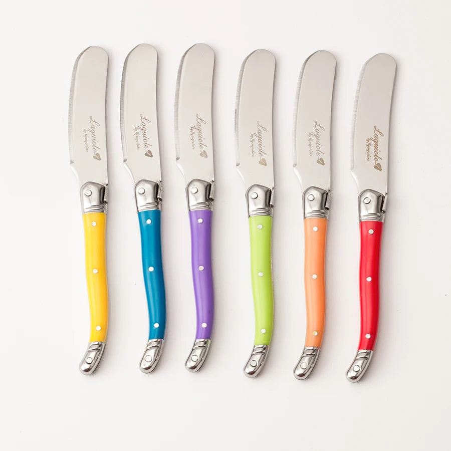 6.25inch Stainless Steel Butter Cutter Cheese Jam Spreaders Wipe Cream Cutter Kitchen Gadgets Laguiole  Butter Bread Tool 4-6pc
