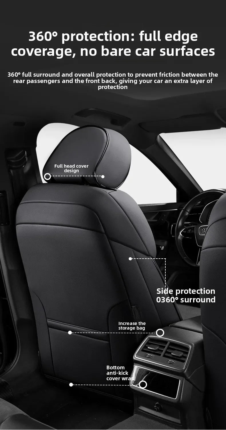 Custom Fit Full Luxury Car Seat Cover Car SUV Full Seat Set Perforated Genuine Leather for Various Models Contact Seller JJ208