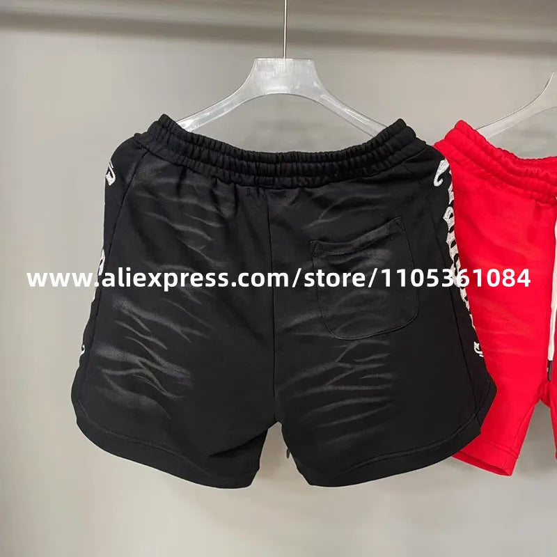 Red Black Casual Godspeed Letter Shorts Drawstring Versatile Cotton Printed Hip Hop 1:1 Good Quality Unisex GODSPEED Short Pants