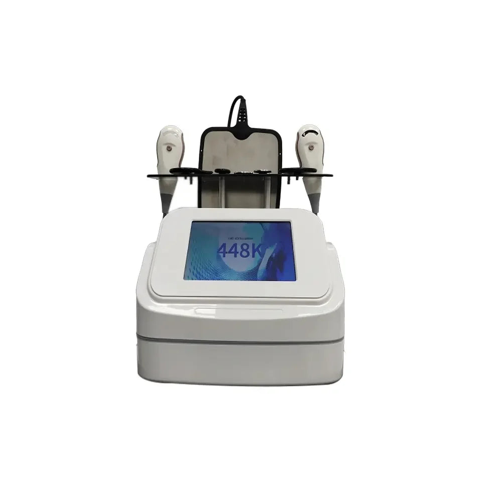 448KHZ Tecar Therapy RET CET JDM Diathermy Machine Pain Relief Body Sliming Weight Loss Skin Deep Health Care System Portable EC