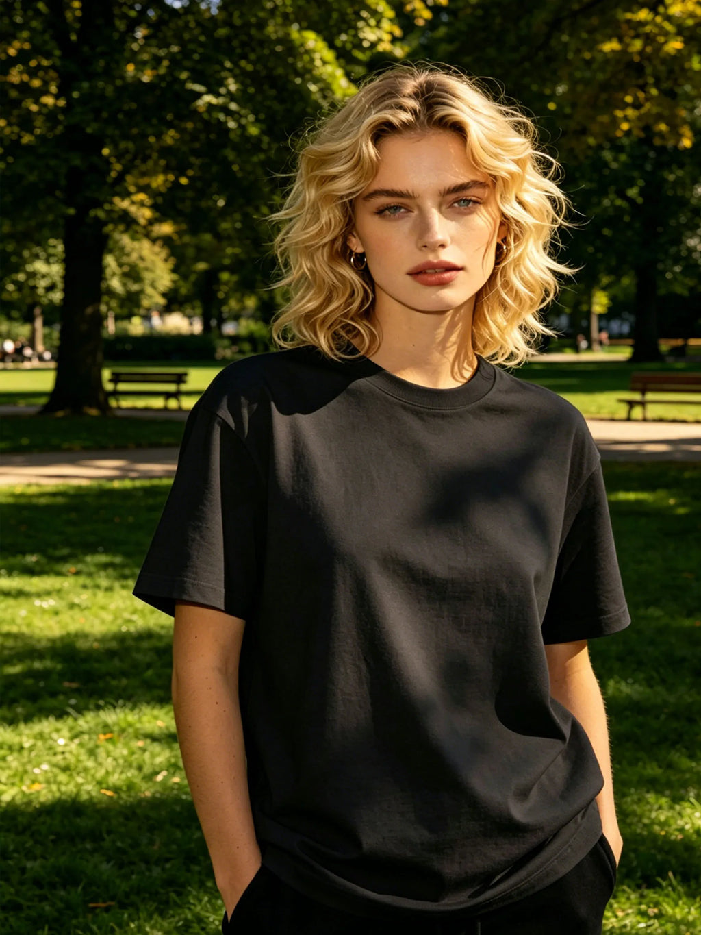 New Arrival Couple Solid  T-shirt Men Women Summer Crew Neck Short Sleeve Loose Casual Basic Plain  Blank Tee Camisetas Parejas