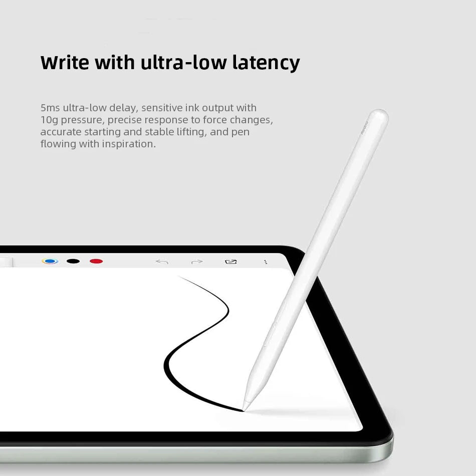 Original Redmi Stylus Pen 240Hz Draw Writing Screenshot Tablet 4096 Level Sense Smart Pencil For Redmi Pad Pro / Redmi Pad 2