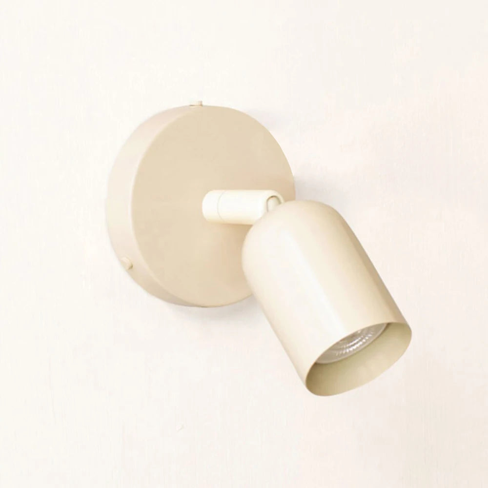 Colorful LED Wall Lamps With Switch Design Modern Wall Lights EU/US Plug Gu10 Spotlights Living Room Bedside Sconce AC110 220V