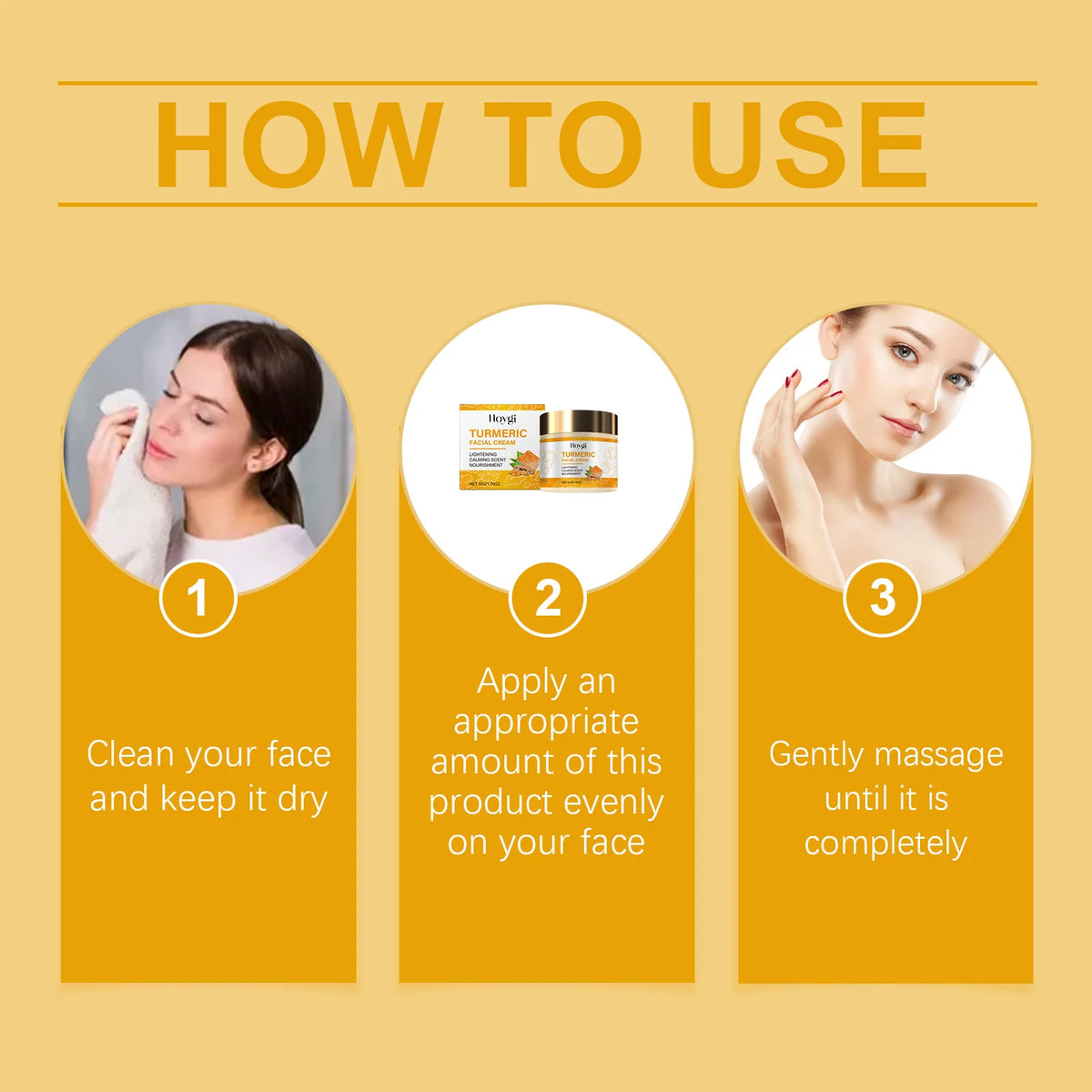 Turmeric Facial Essential Oil Repair Firming Deep Cleansing Soap Even Skin Tone Cream for Face Reduce Dullness Nourish Skin Care