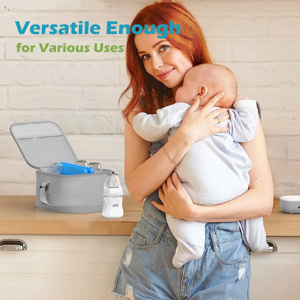 Reusable Ice Packs in Green And Blue, Ultra-Thin And Durable, Perfect for Lunch Boxes, Coolers, Picnics, And Outdoor Adventures