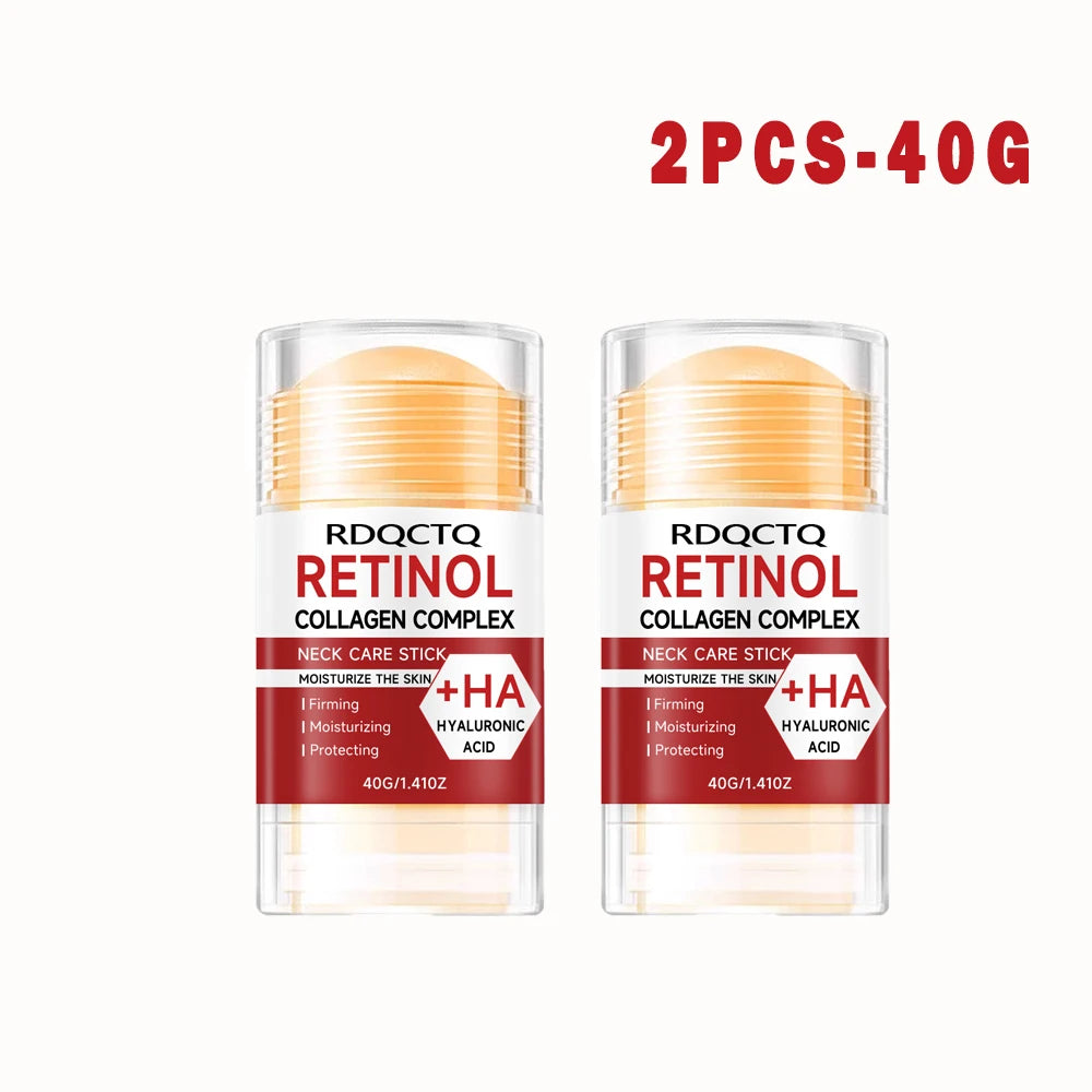 1/2PCS 40G Retinol Face & Neck Treatment Bar: Firming Elasticity Care with Hydration & Refined Texture Skin Products