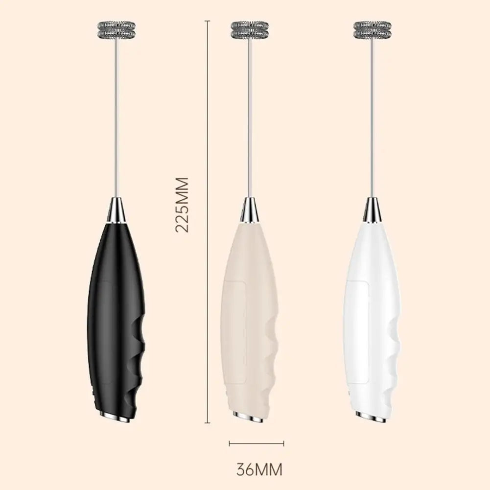 Mi Milk Frother Handheld Foam Maker For Latte Mini Whisk Coffee Cappuccino Frappe Matcha Hot Chocolate Egg Beater Drink Mixer