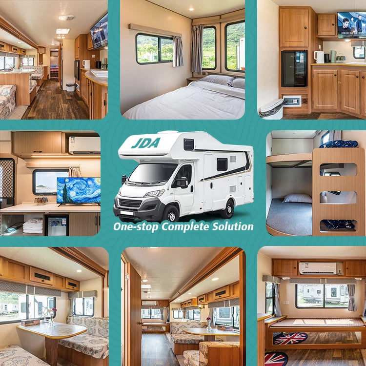 JDA RV Sink with Dual-Burner Gas Stove Combo Built-in Camper Van, Caravan & Motorhome Kitchen Unit 304 Stainless Steel CE