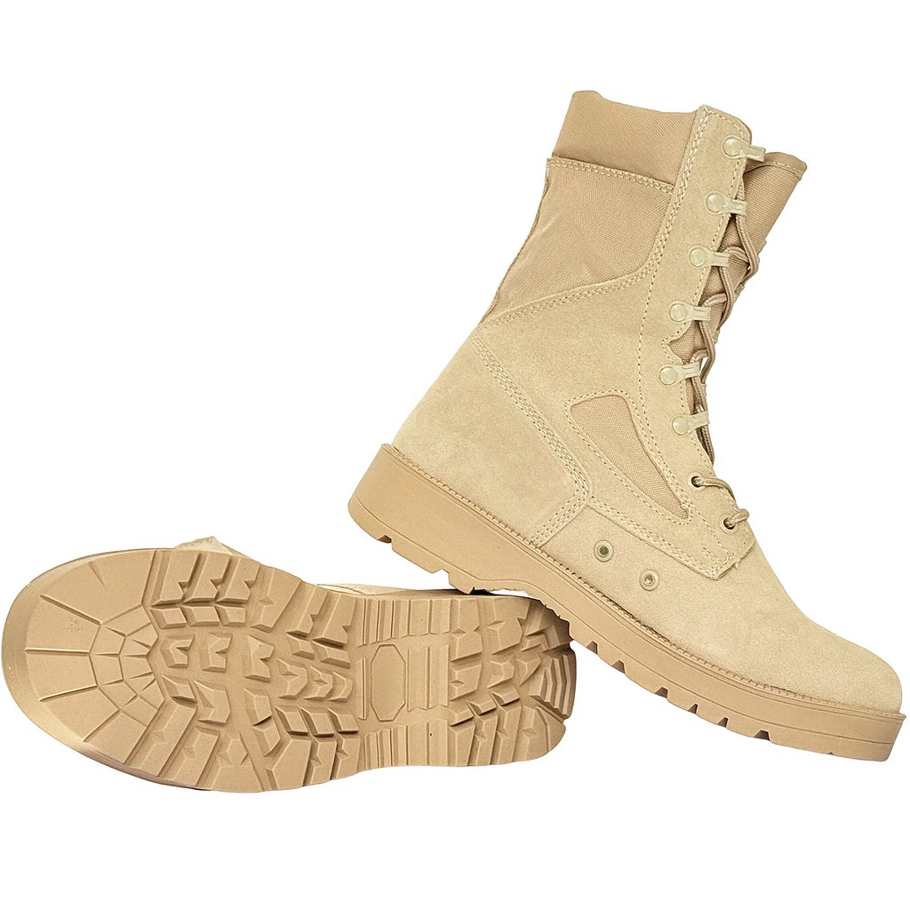 LAHORS® Man Combat Tactical Boots Waterproof Outdoor Hiking Shoes Desert Army Boots Breathable Male Ankle Boots