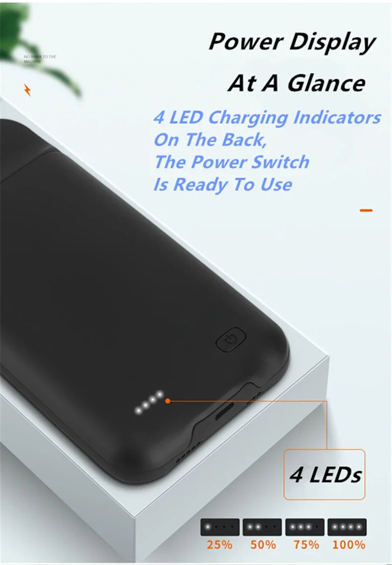 10000Mah Newest For IPhone 17 Pro Max 17 Air Battery Case Battery Charger Case Bank For IPhone 17 Pro Max Power Case