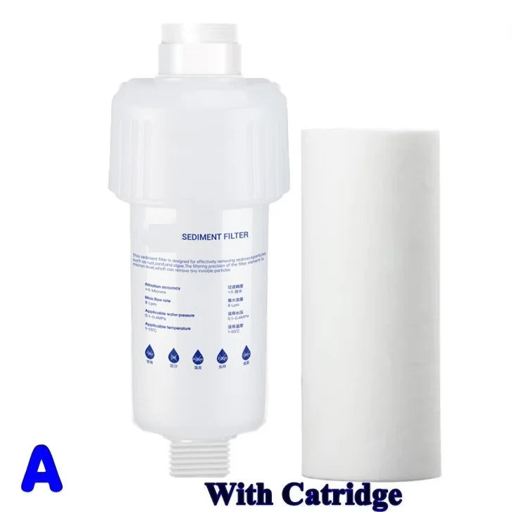 Washing Machine Shower Spray Sediment Water Purifier Filter 5'' PRE FILTER Water Filter Cartridge Toilet Water Heater Pre-filter