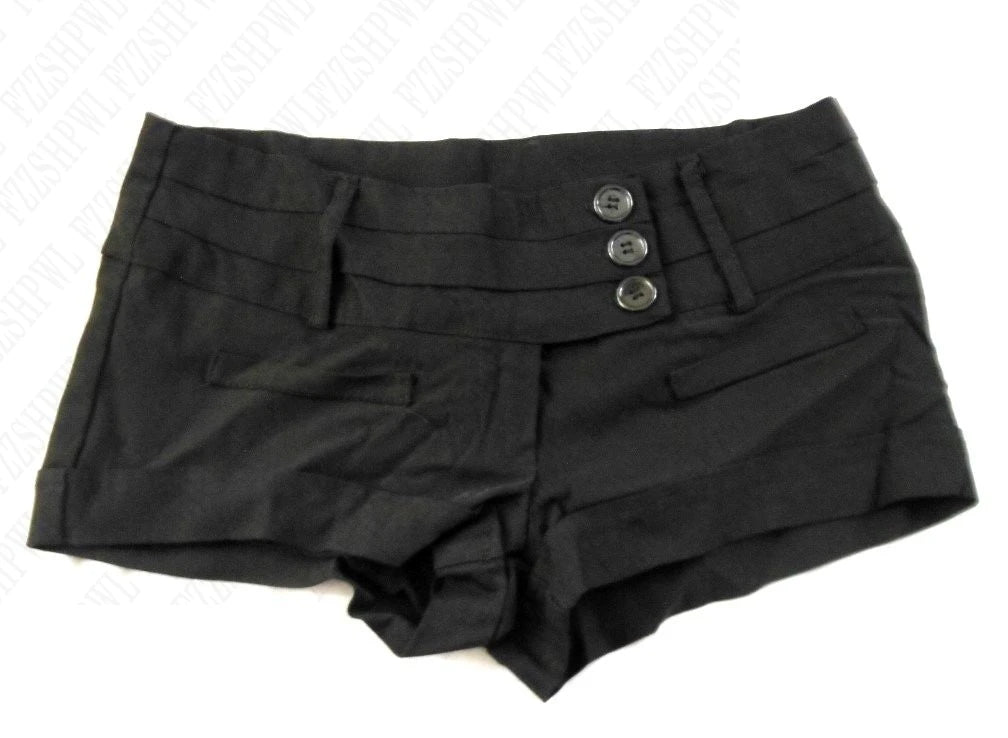 Solid Classic Harajuku Y2K Women Hot pants Fashion Slim Shorts Aesthetic Classic Soft Lower garment emo Female Female Short Pant