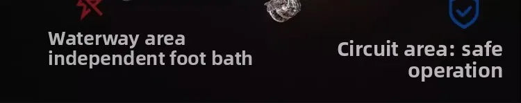 Heated constant temperature automatic foot bath household electric massage foot bath high and deep over the calf knee