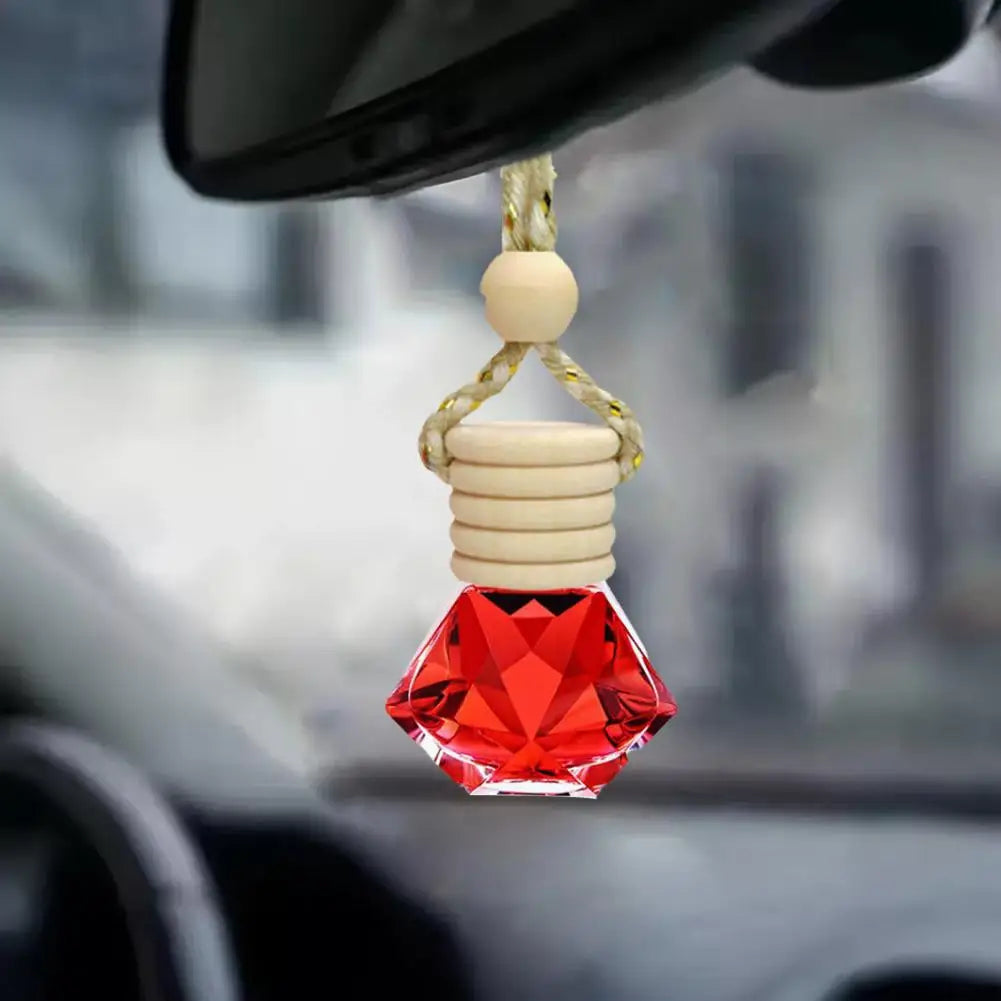 Car Perfume Pendant Include Essential Oil Air Fresheners Universal Car Supplies Novelty Auto Flavoring Car 7ml Car Hanging Oil
