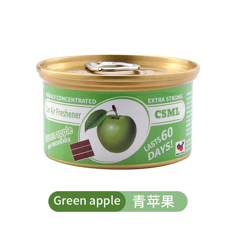 Best-selling Wooden Block Canned Car Aromatherapy Fragrance Paste Deodorizing Air Freshener High-end Solid Perfume